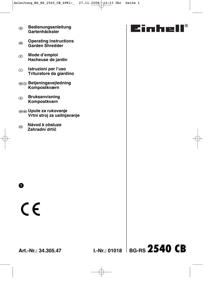EINHELL 2540 CB operating instructions