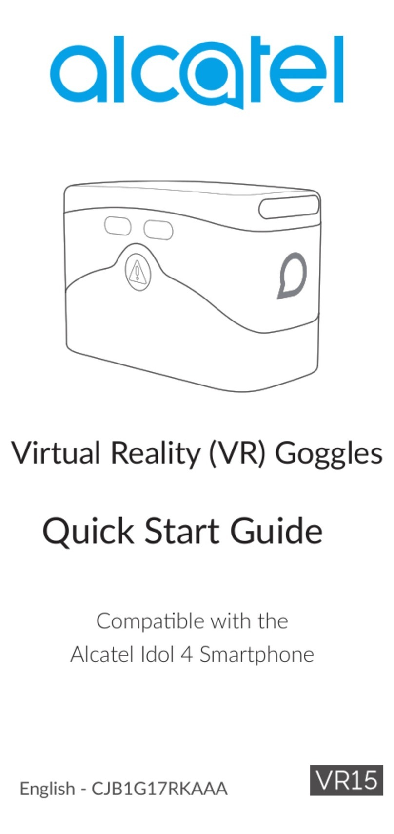 Alcatel VR15 quick start guide