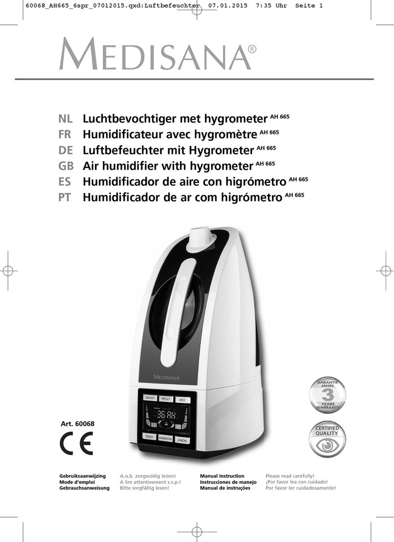 Medisana AH 665 User manual