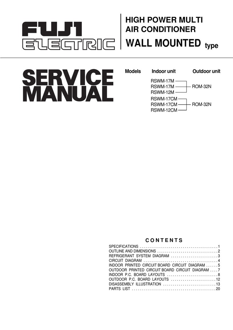 Fuji Electric RSWM-17M User manual