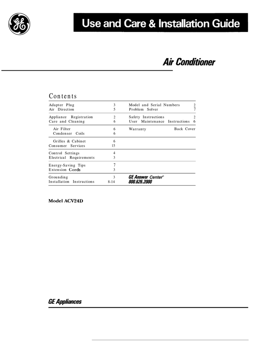 GE ACV24D Training manual GE ACV24D Training manual