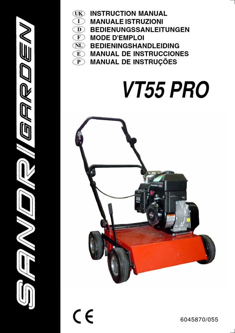 Sandrigarden VT55 PRO instruction manual