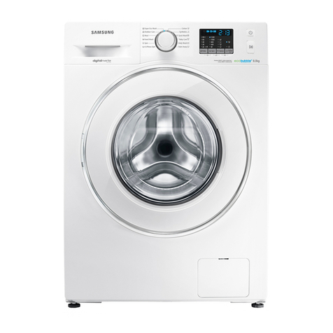 Samsung WF80F5 series User manual