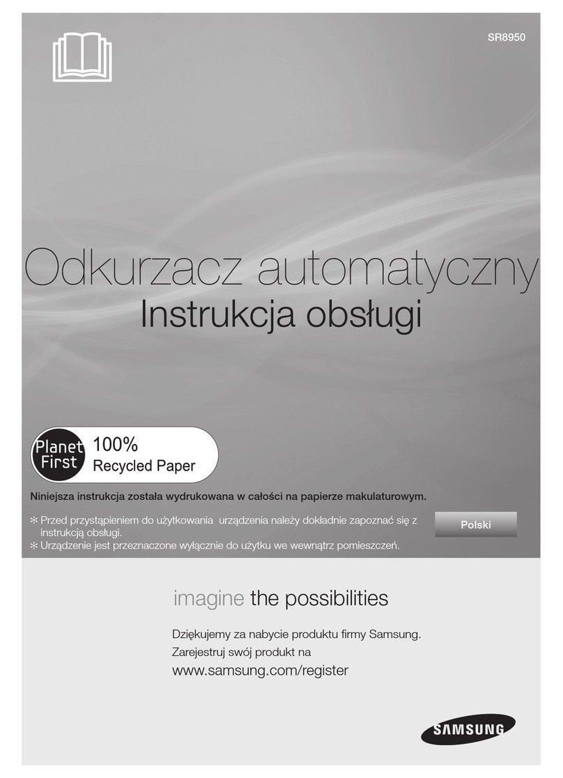 Samsung SR8950 User manual