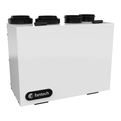 Fantech VHR 704 User manual