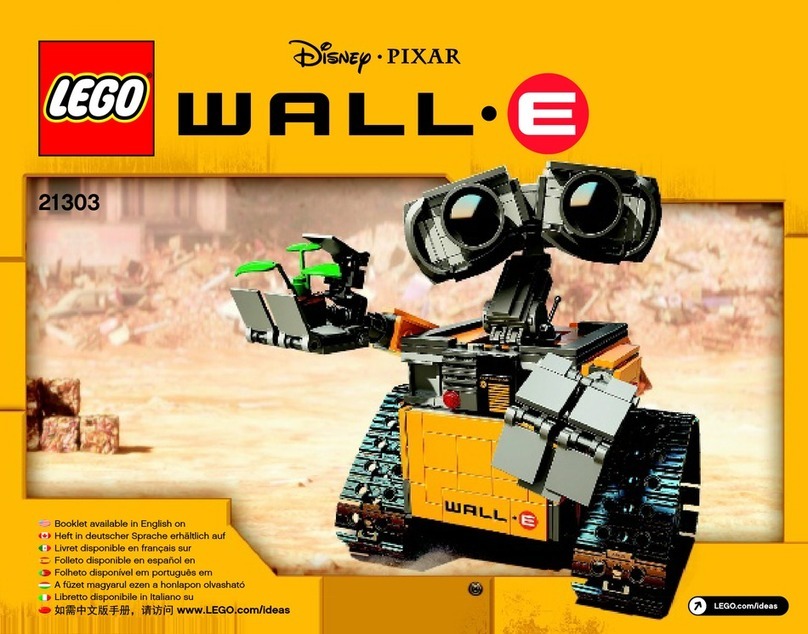 LEGO Wall-E 21303 User manual LEGO Wall-E 21303 User manual