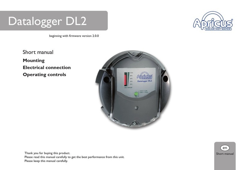 Apricus Datalogger DL2 Short manual
