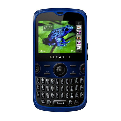 Alcatel One Touch Tribe OT-800 User manual
