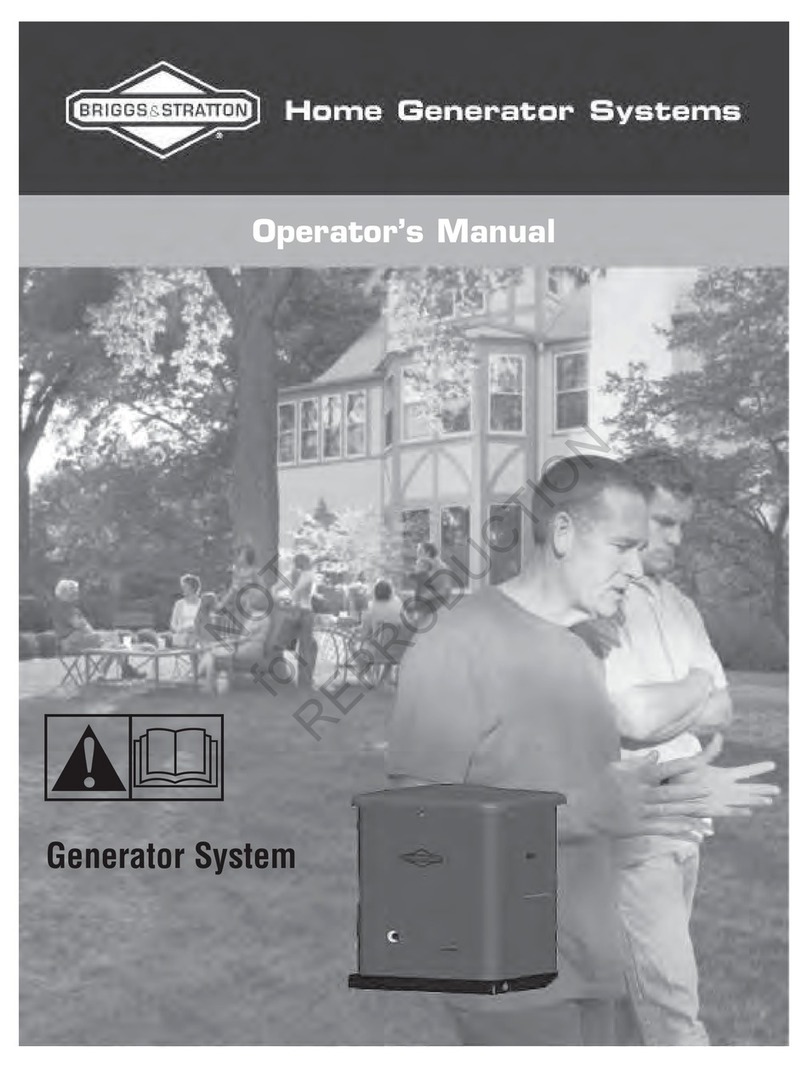 Briggs & Stratton 40375 Operator's manual Briggs & Stratton 40375 Operator's manual