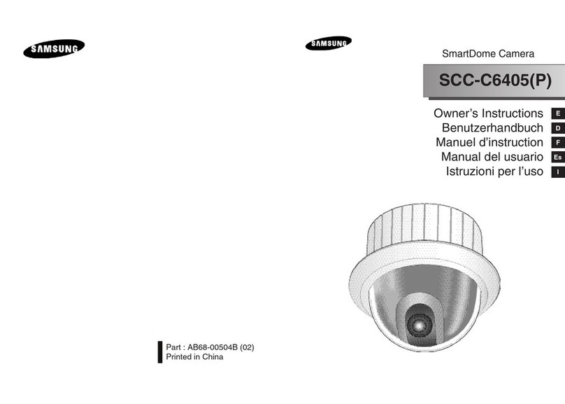 Samsung SCC-C6405 User manual