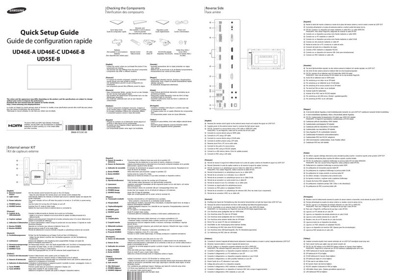 Samsung UD46E-A User manual