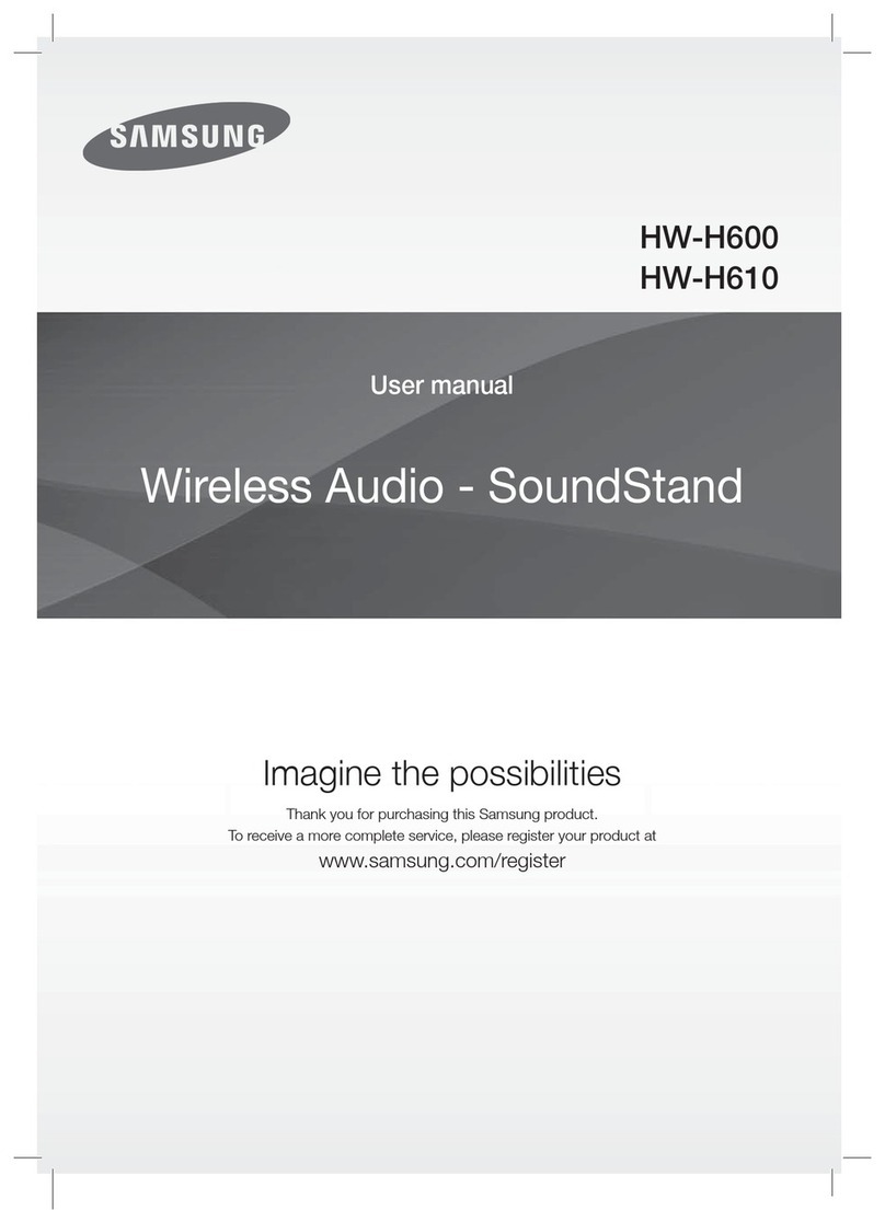 Samsung HW-H600 User manual