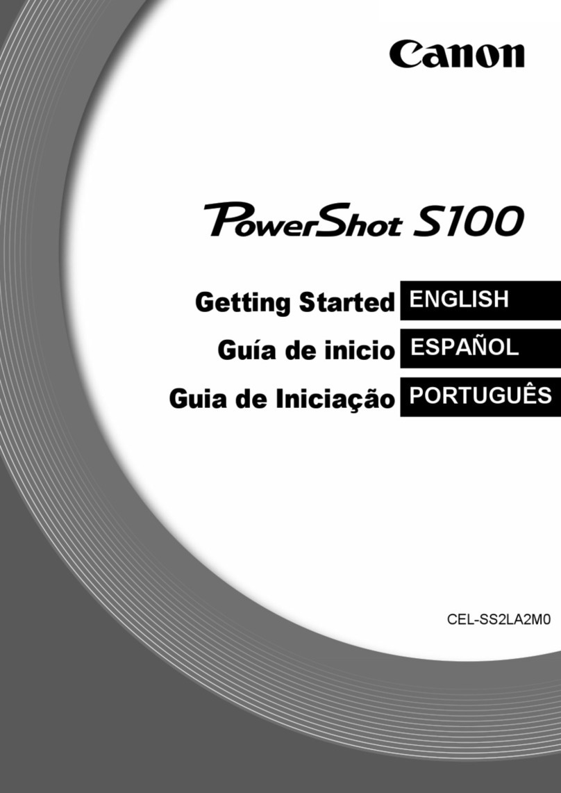 Canon PowerShot S100 DIGITAL ELPH User manual