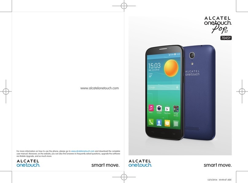 Alcatel Pop S7 704SY User manual