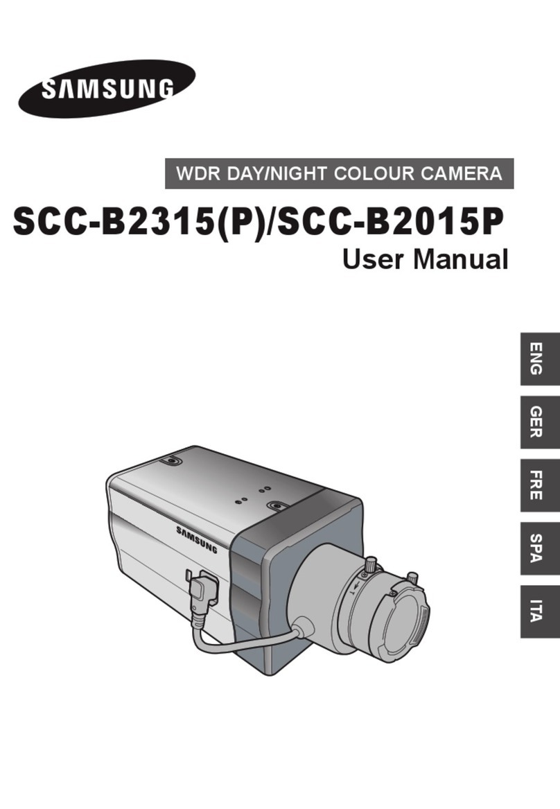 Samsung SCC-B2315 User manual
