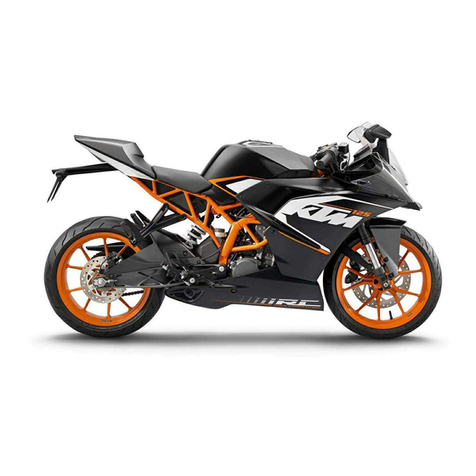 KTM RC 125 owner's manual
