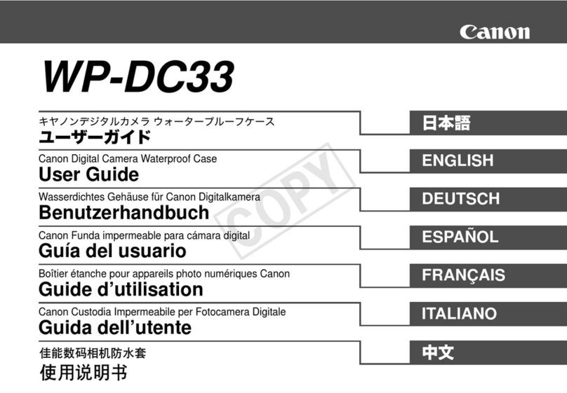 Canon WP-DC33 User manual