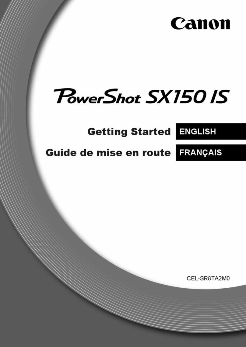 Canon Powershot SX150 IS User manual