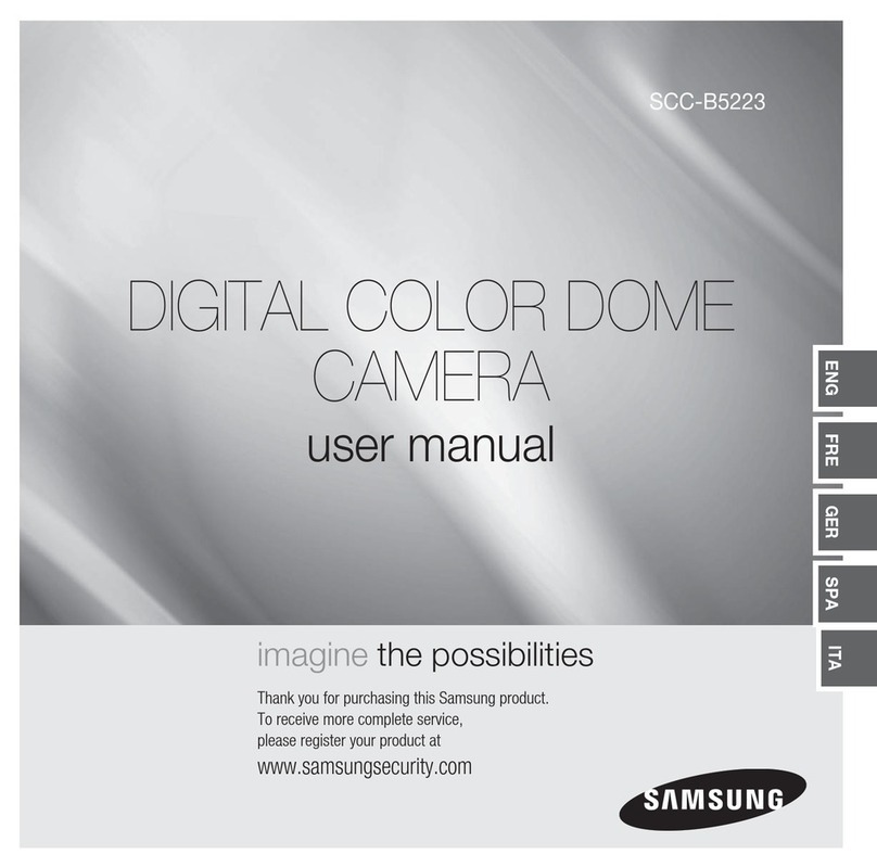 Samsung SCC-B5223 User manual
