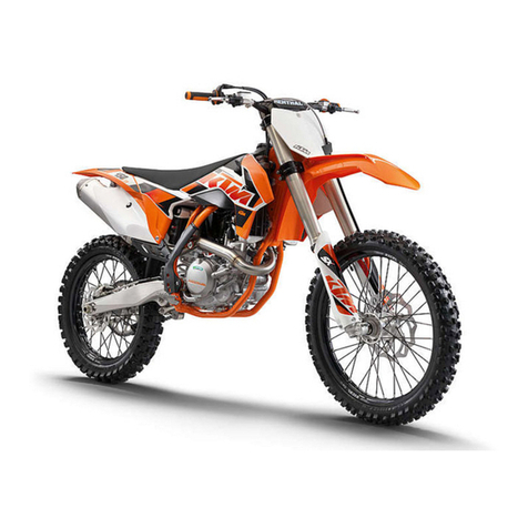 KTM 2015 450 SX-F EU User manual
