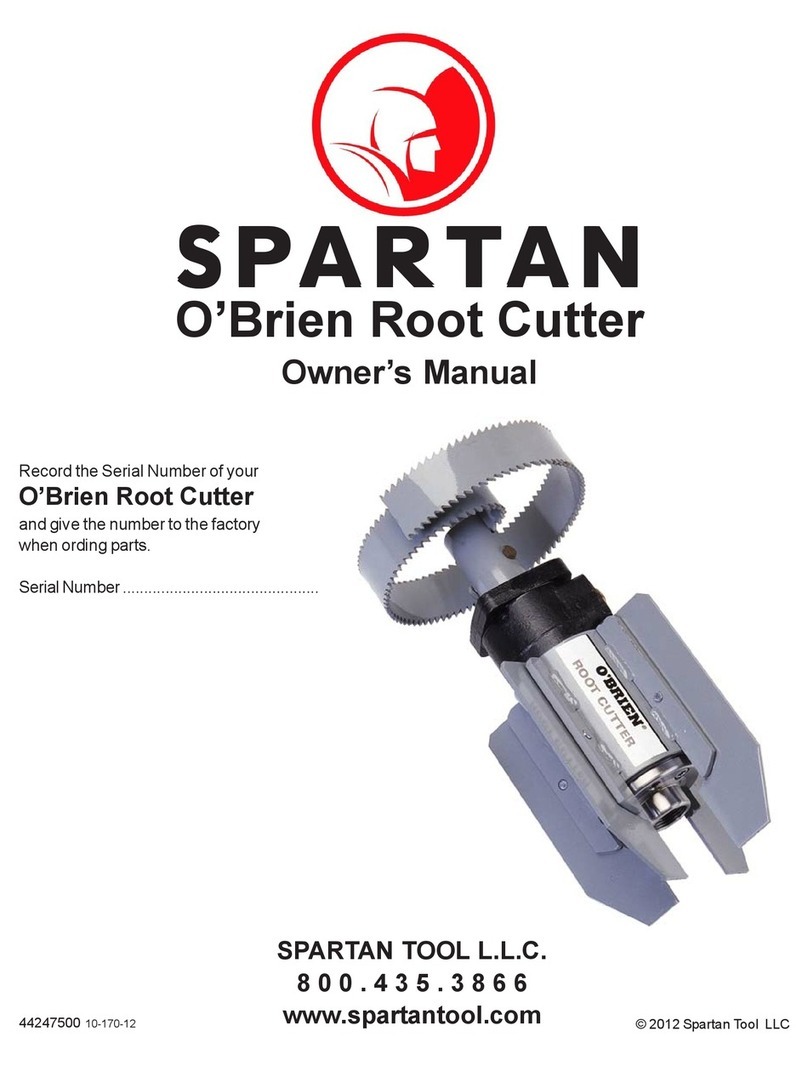 Spartan O'Brien owner's manual