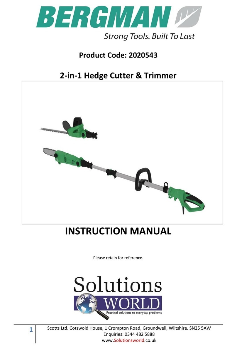 Bergman 2020543 instruction manual