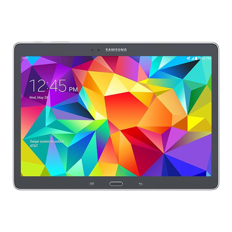 Samsung Galaxy Tab S SM-T807A User manual