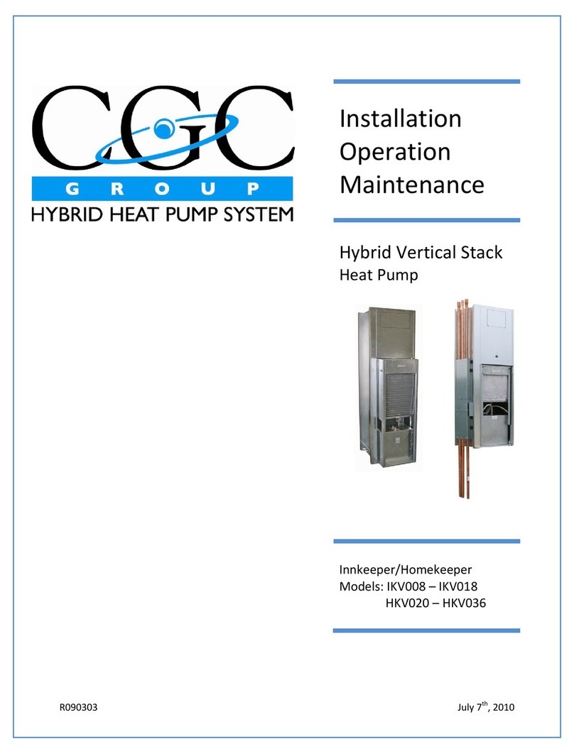 CGC IKV008 Installation operation & maintenance