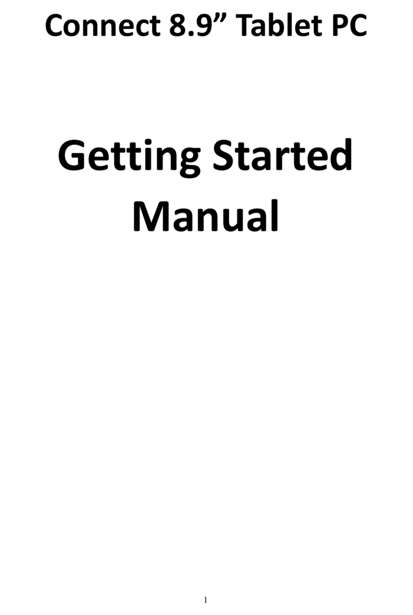 TTS CONNECT 8.9" Getting started manual