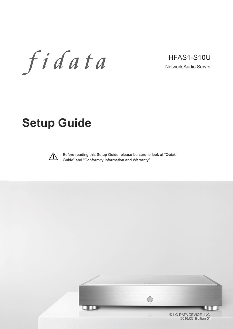 I-O DATA FIDATA HFAS1-S10U Setup guide
