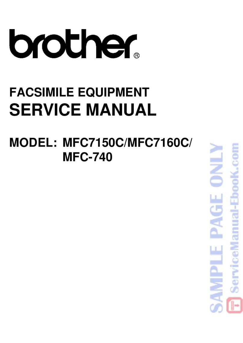 Brother MFC 7150C User manual