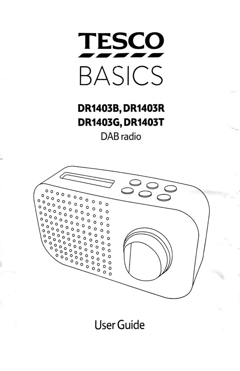 Tesco BASICS DR1043B user guide