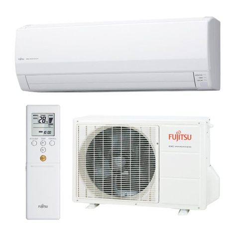 Fujitsu ASYG14LECA User manual