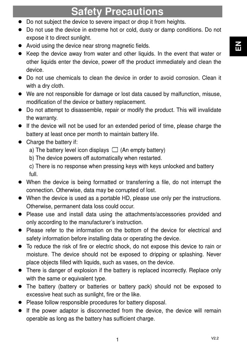 Axdia ODYS User manual
