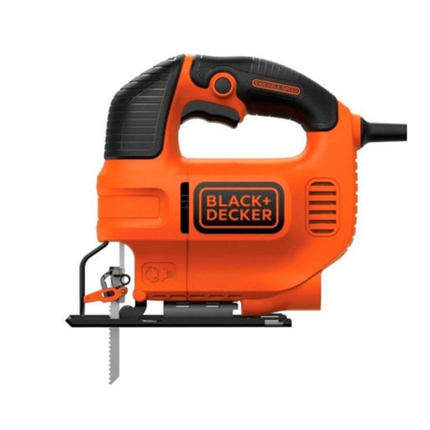 Black & Decker KS501 instruction manual