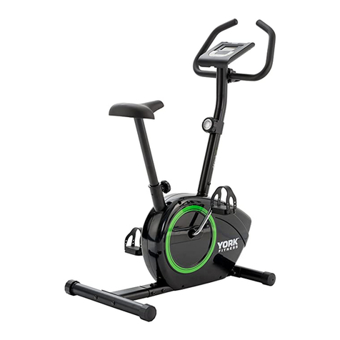York Fitness Active 100 Exercise Cycle 53066 User manual