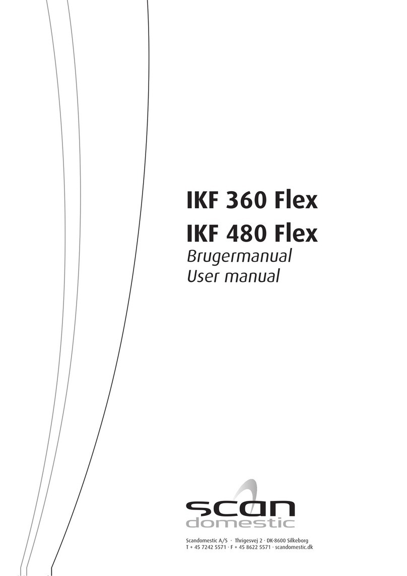 Scandomestic IKF 360 Flex user manual