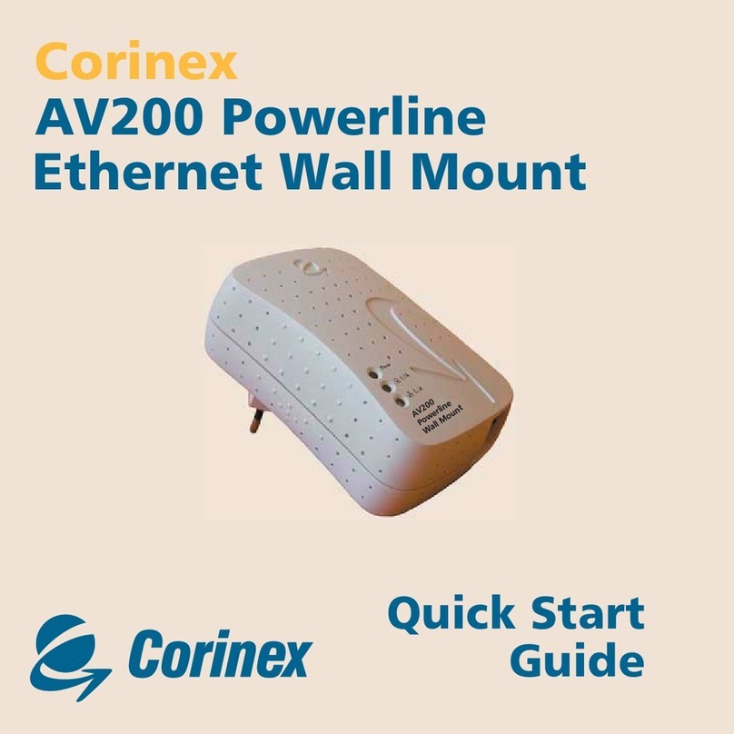 Corinex AnyWire Connectivity AV200 User manual Corinex AnyWire Connectivity AV200 User manual