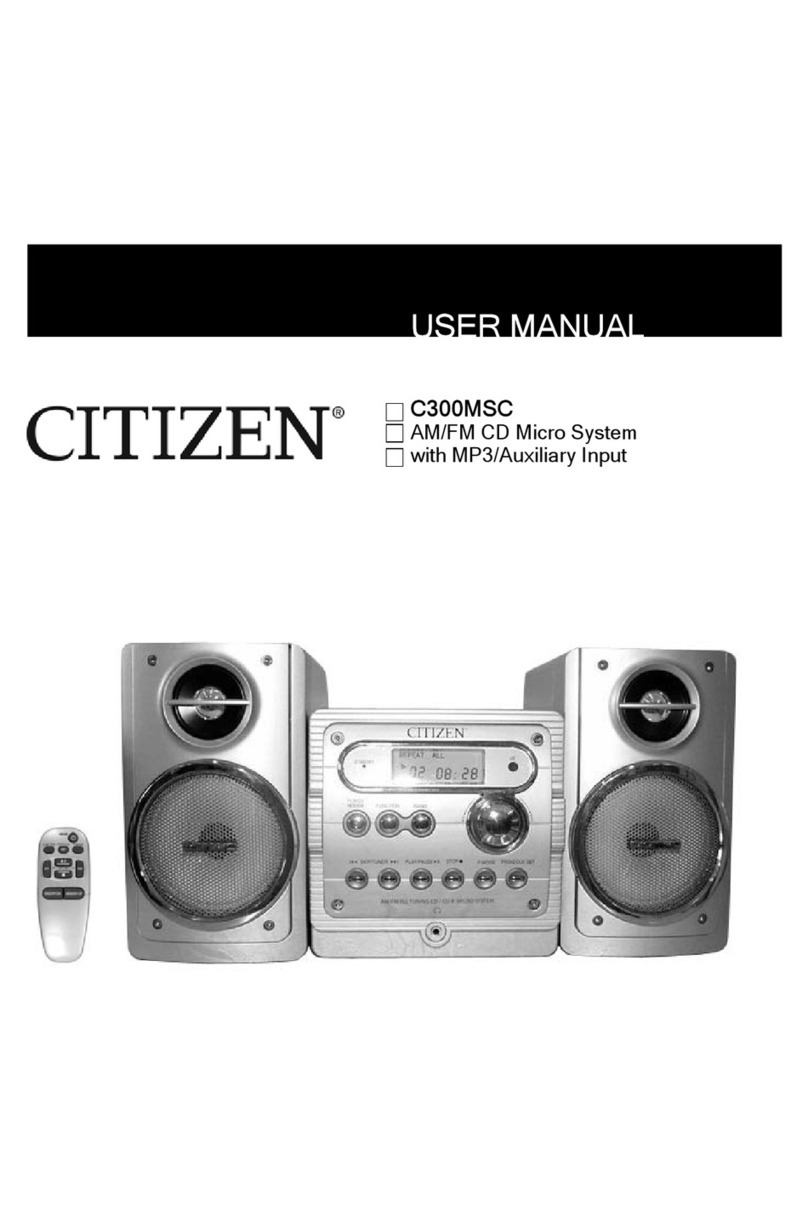 Citizen C300MSC User manual