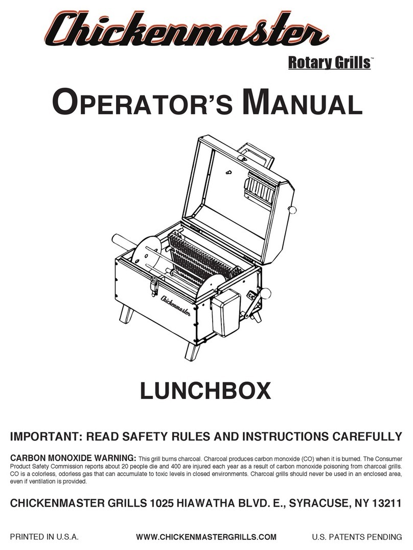 Chickenmaster LUNCHBOX User manual