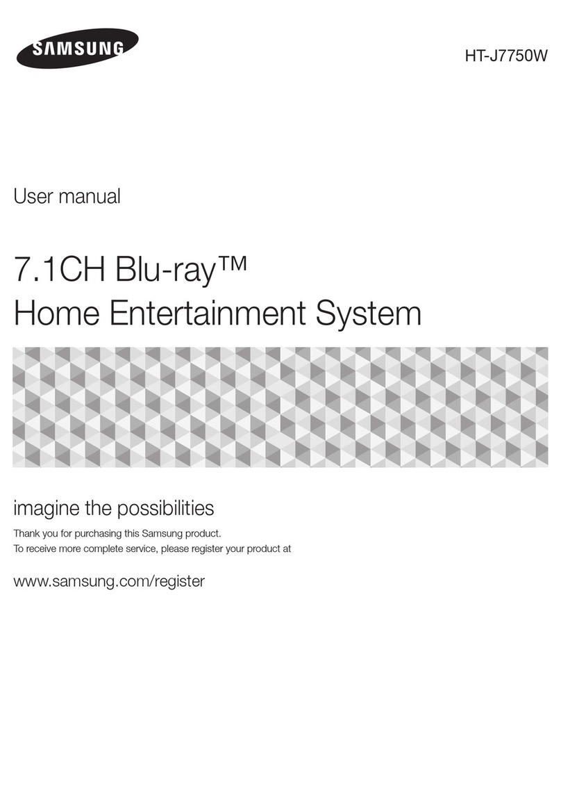 Samsung HT-J7750W User manual