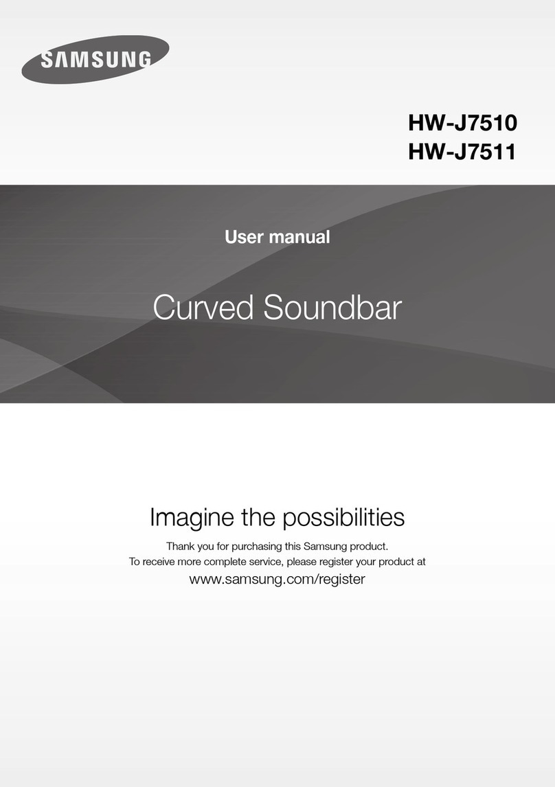 Samsung HW-J7511 User manual