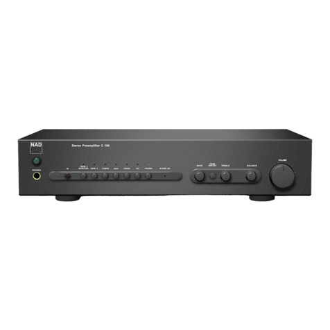NAD C160 User manual