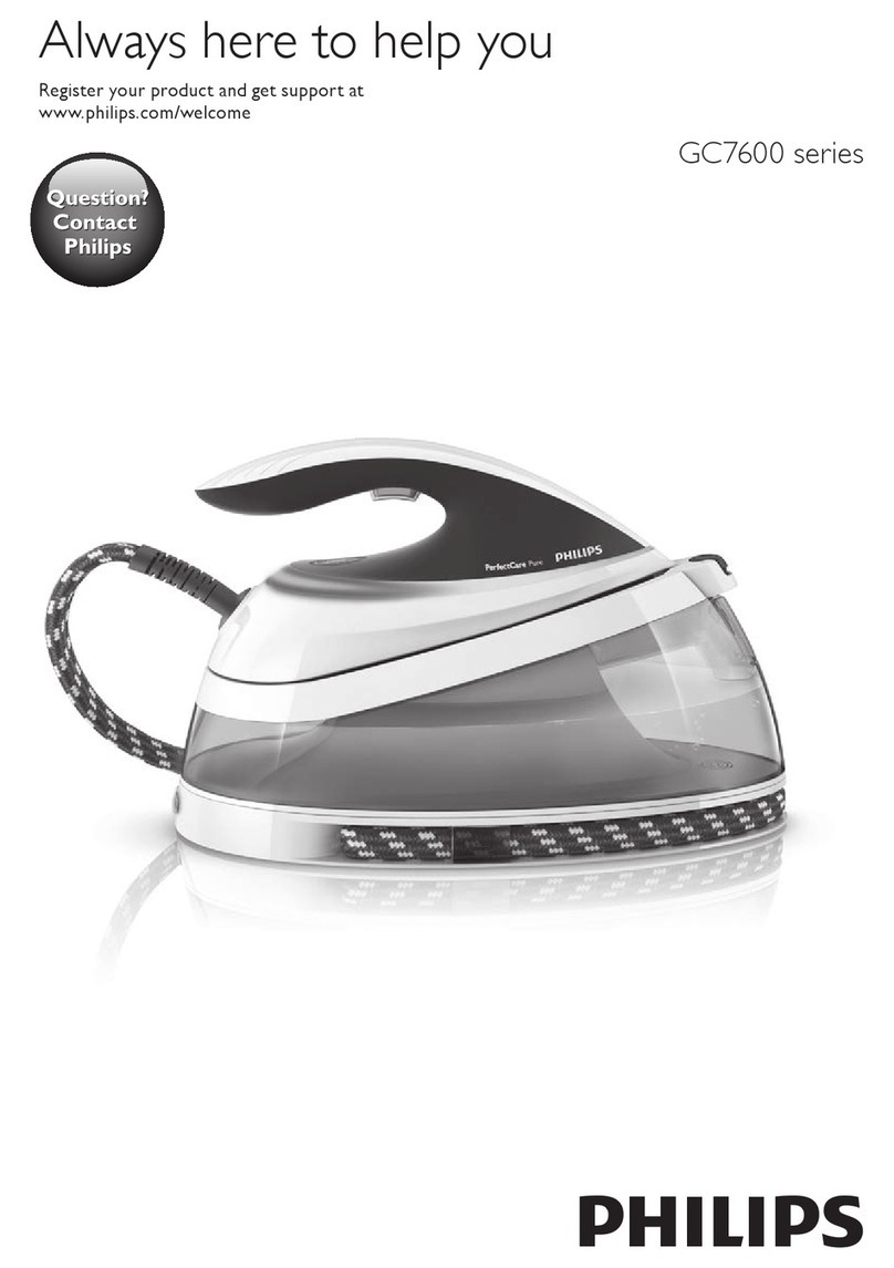 Philips GC7600 series Manual manual