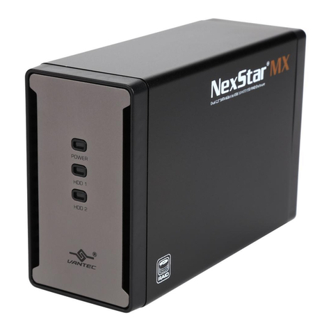 Vantec NexStar MX NST-225MX-S3 user manual