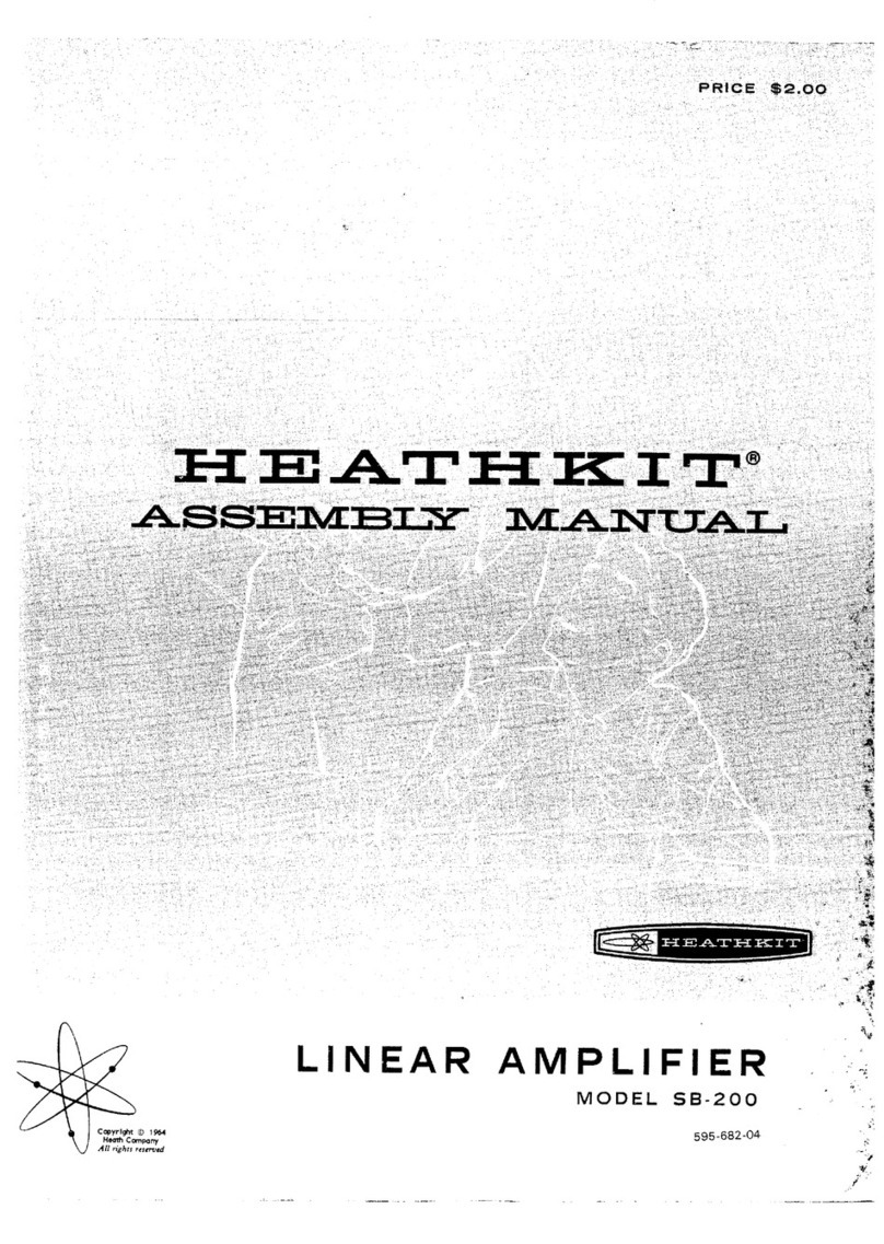 Heathkit SB-200 Assembly manual