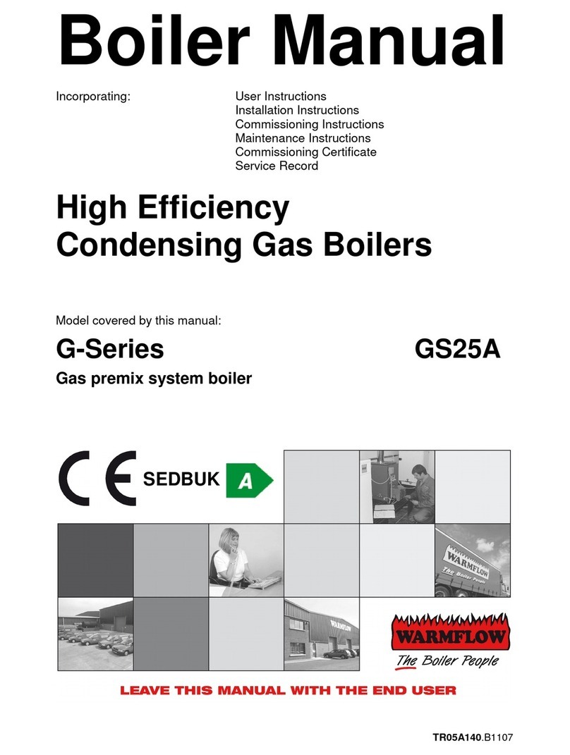 WarmFlow GS25A manual WarmFlow GS25A manual