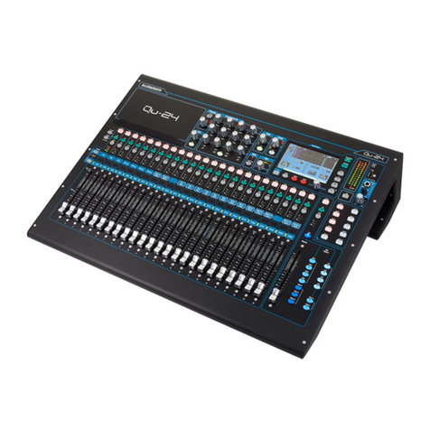 ALLEN & HEATH Qu-16 User instructions