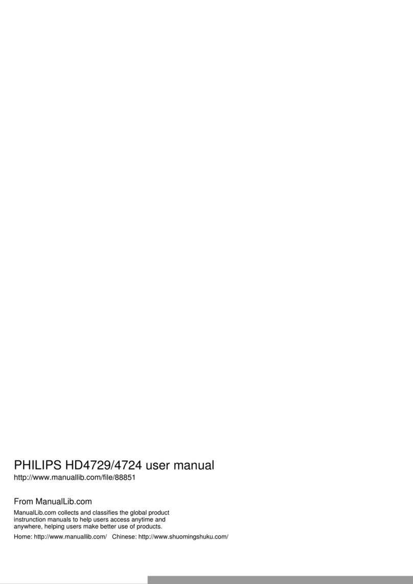Philips HD4729 user manual