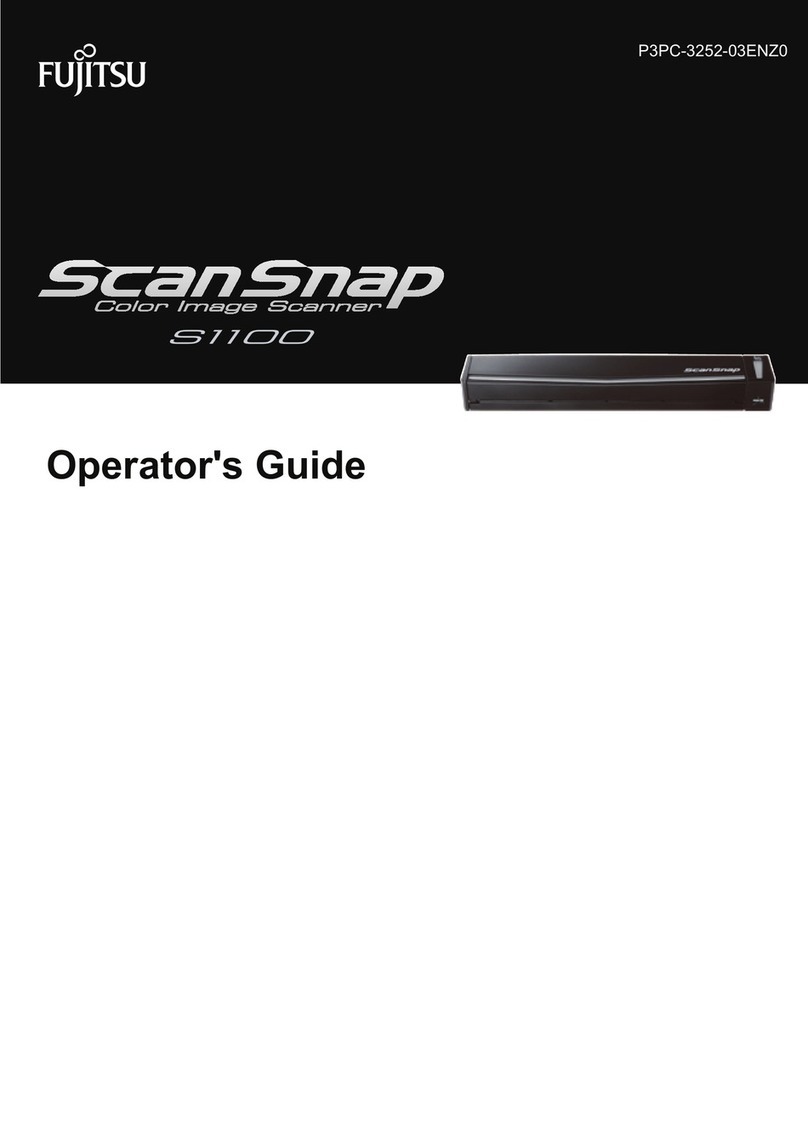 Fujitsu ScanSnap S1100 Manual